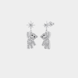 Starry Teddy Earrings